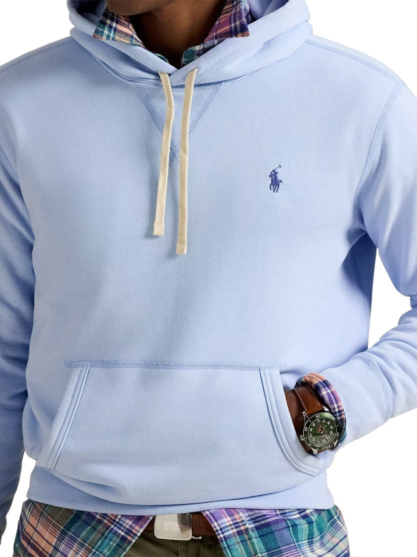 Polo Ralph Lauren Light Blue Knit Hoodie