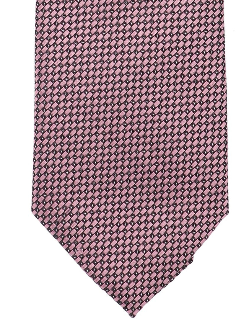 Zegna Contrasting Tie – Pink