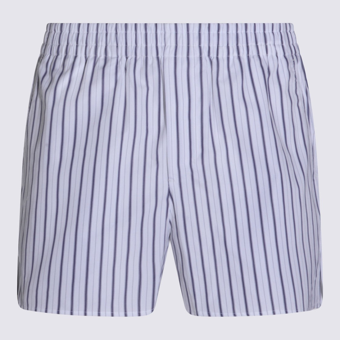 Ami Paris Vertical Striped Shorts