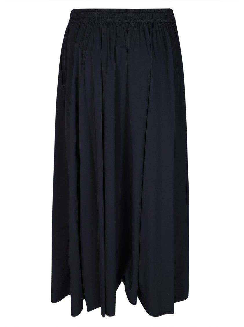 Herno Midi-Length Lightweight Nylon Skirt With Adjustable Waistband