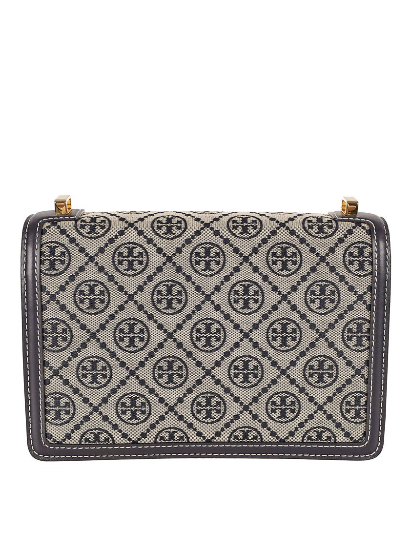 Tory Burch Structured Handbag With Decorative Pattern