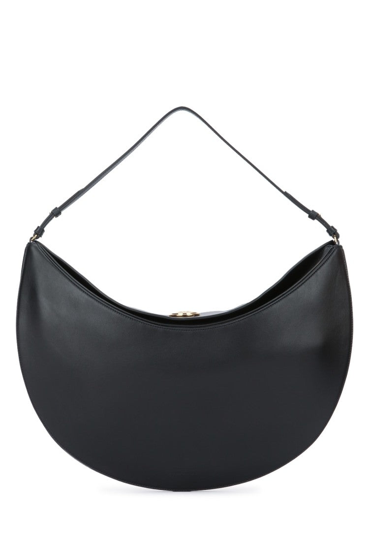 Jacquemus Crescent-Shaped Black Handbag