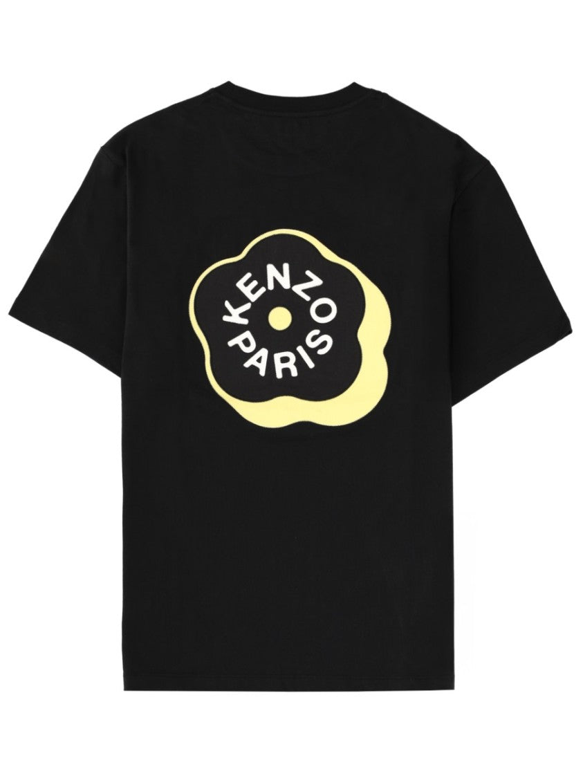 Kenzo Neutrals Boke Flower 2.0 Cotton T-Shirt