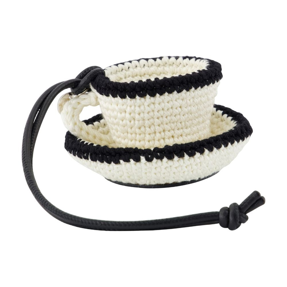 J. W. Anderson Teacup Charm - Cotton - White