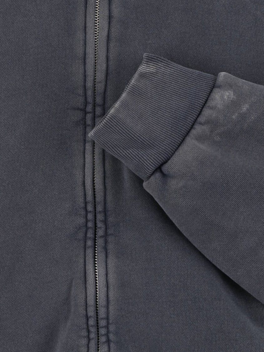 Entire Studios Grey Charcoal Vintage Wash Hoodie