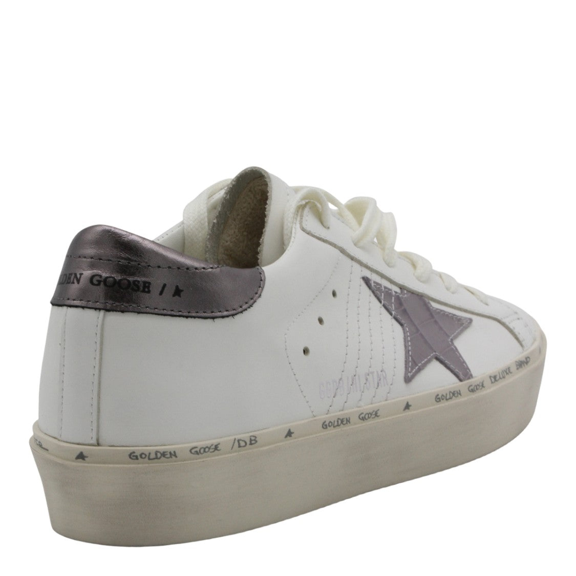 Golden Goose Low-Top Sneakers With Textured Star Patch