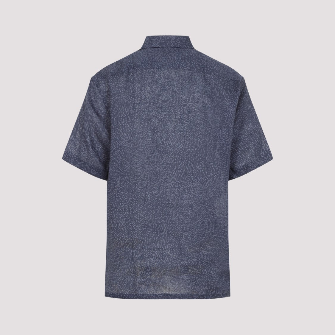 Brioni Textured Linen Button-Up Shirt