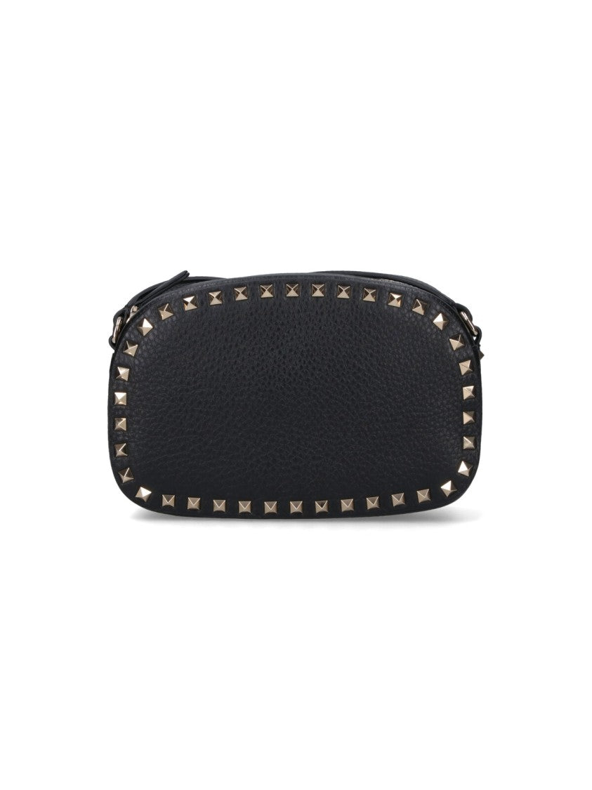 Valentino Garavani Crossbody Bag With Gold-Studded Accents