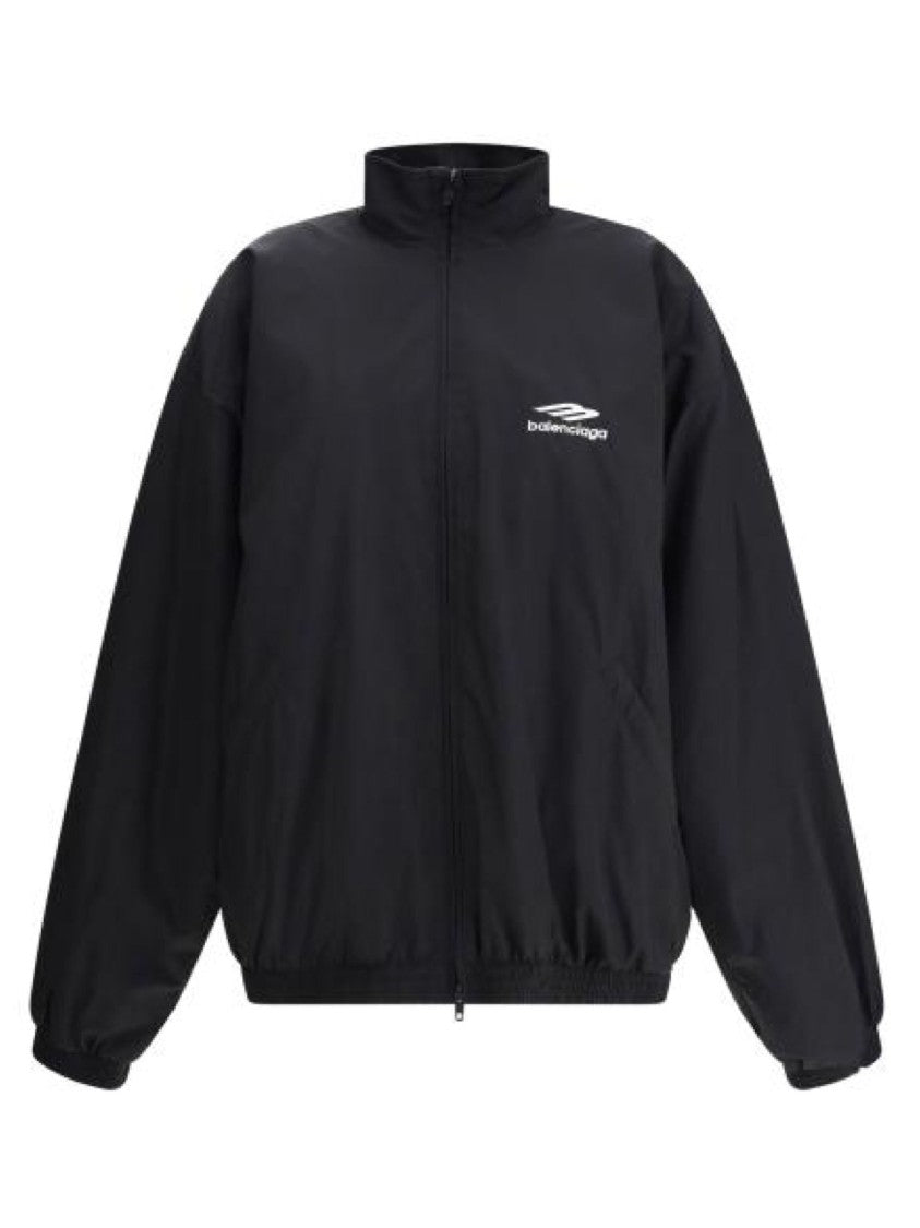 Balenciaga Black Nylon Tracksuit Jacket