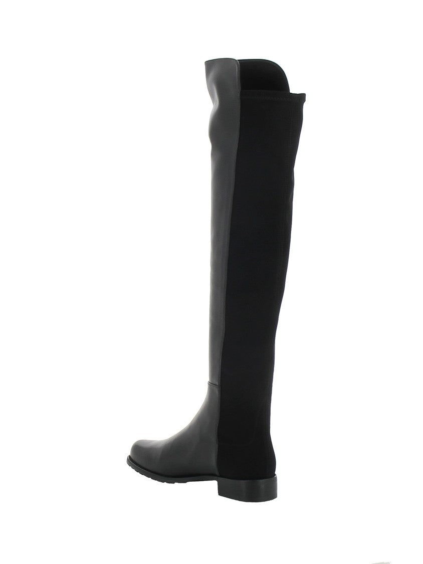 Stuart Weitzman Black Leather Boots