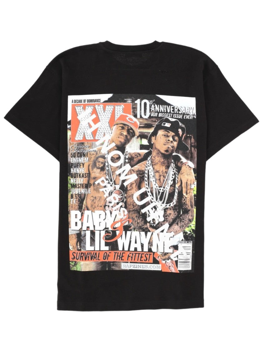 Ih Nom Uh Nit Black Magazine Cover Graphic Cotton T-Shirt