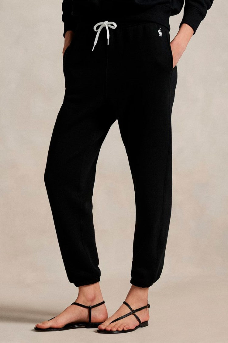 Polo Ralph Lauren Black Drawstring Jogger Trousers