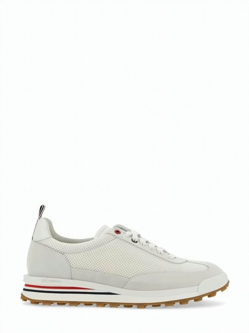 Thom Browne Fine Kid Suede Tech Runner Sneakers