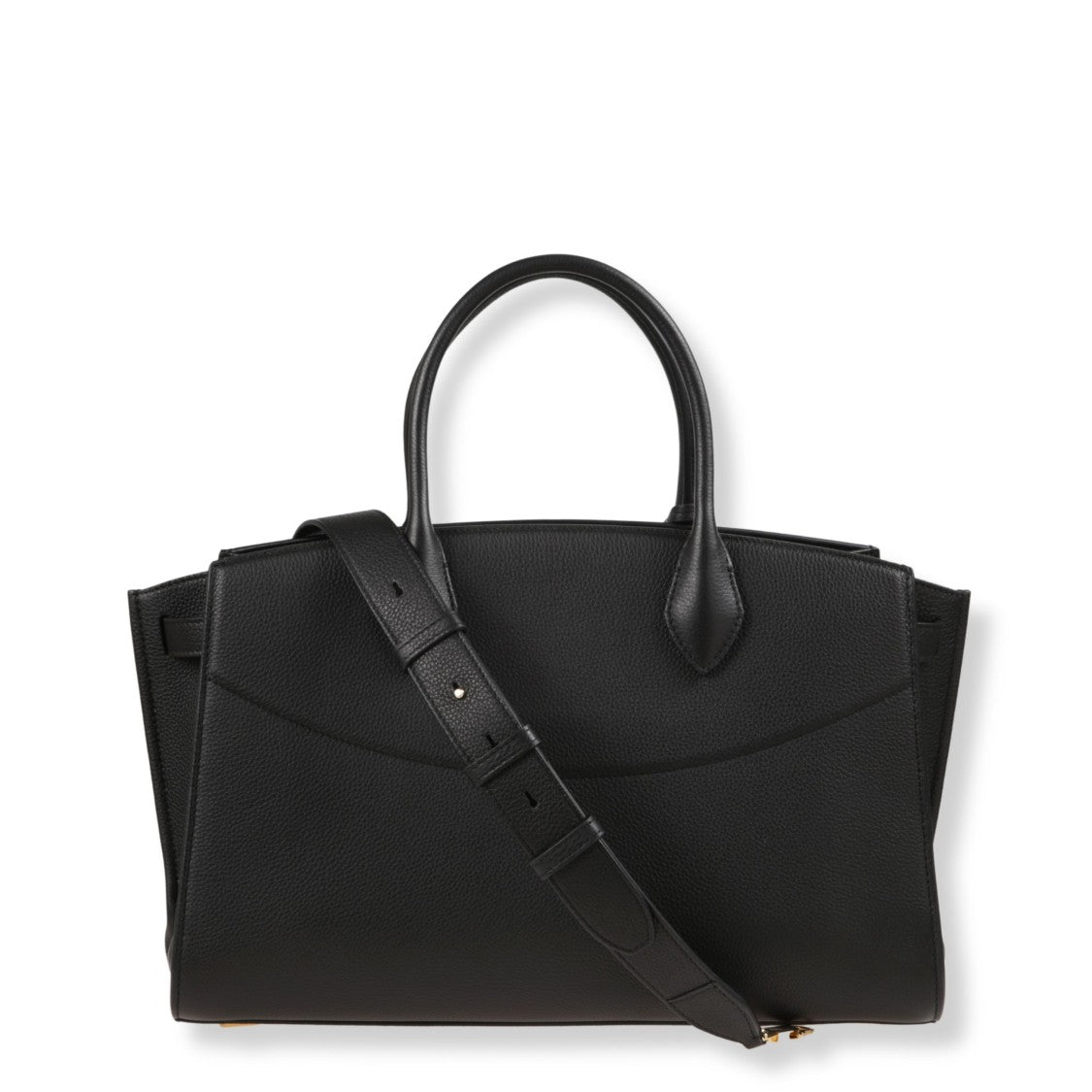 Ferragamo Refined Leather Handbag With Structured Silhouette