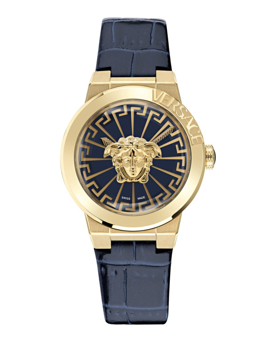 Versace Medusa Infinite Leather Watch
