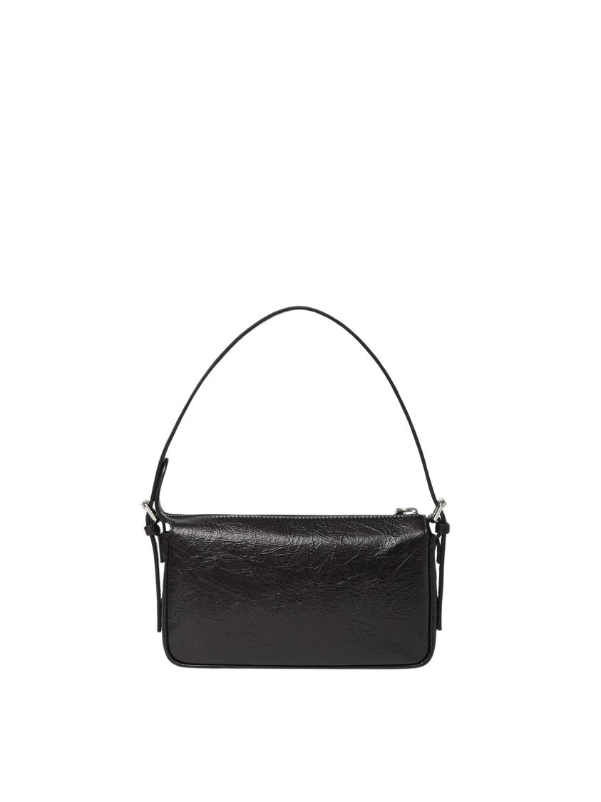 Fendi Zip Top Small Leather Handbag