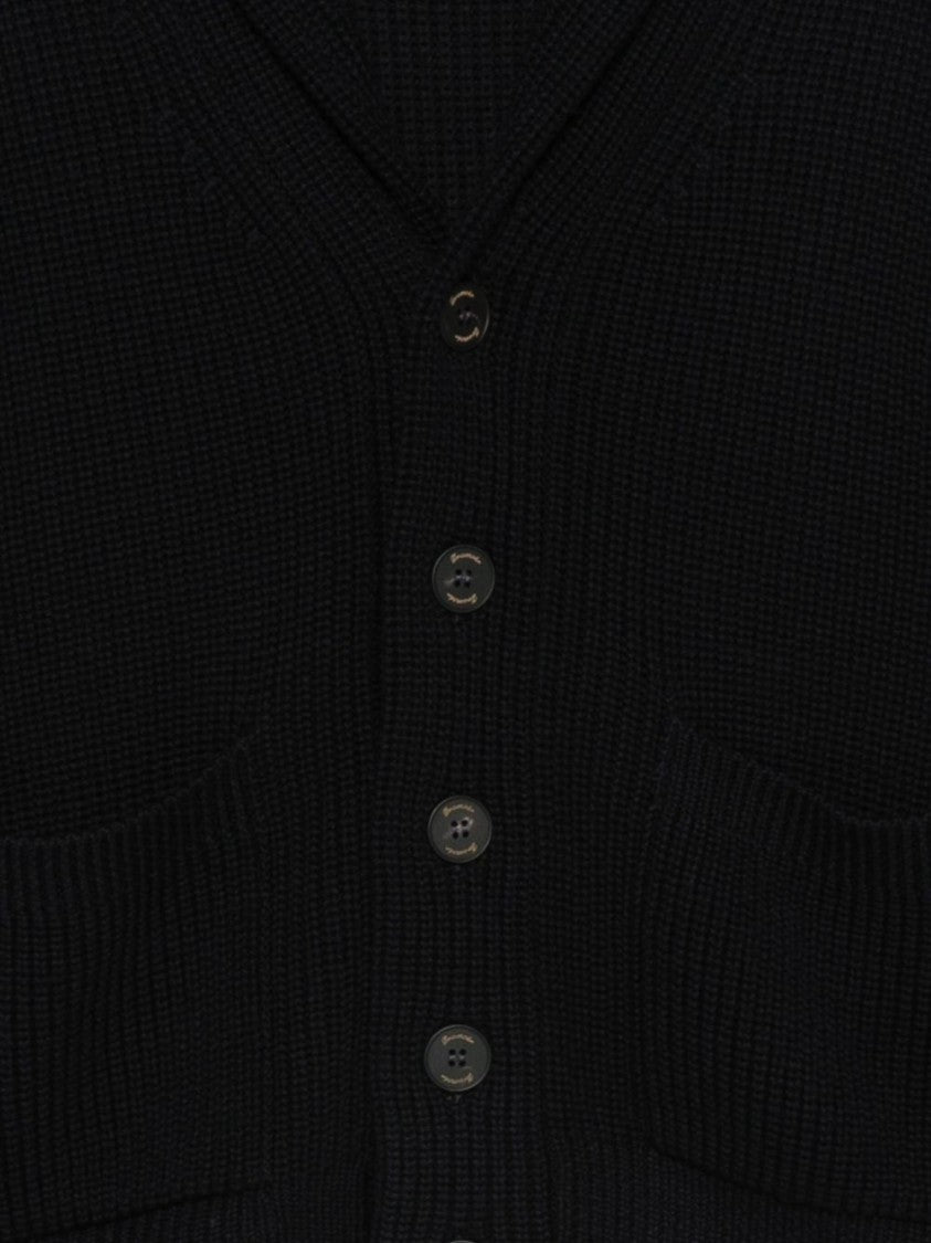 Drumohr Shawl Collar Merino Wool Cardigan