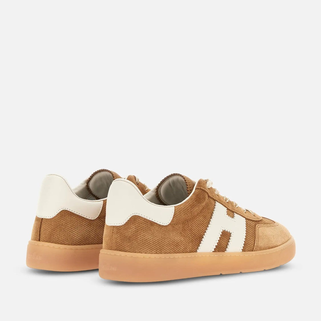 Hogan Cool Lace-Up Sneakers In Calfskin