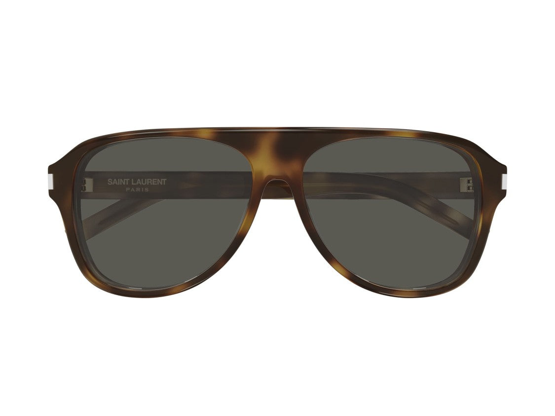 Saint Laurent Sl 970 Tortoiseshell Acetate Oversized Aviator Sunglasses