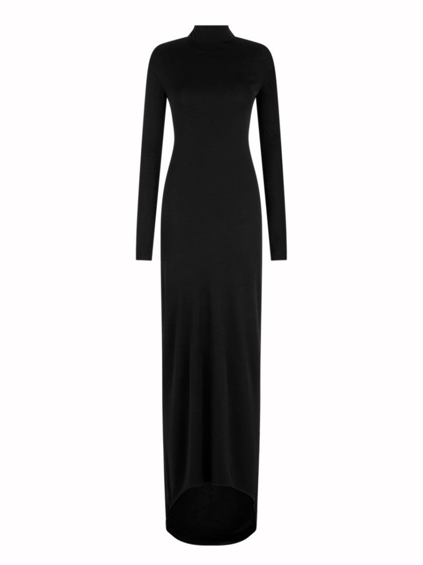 Tom Ford Asymmetrical Viscose Open Back Evening Dress
