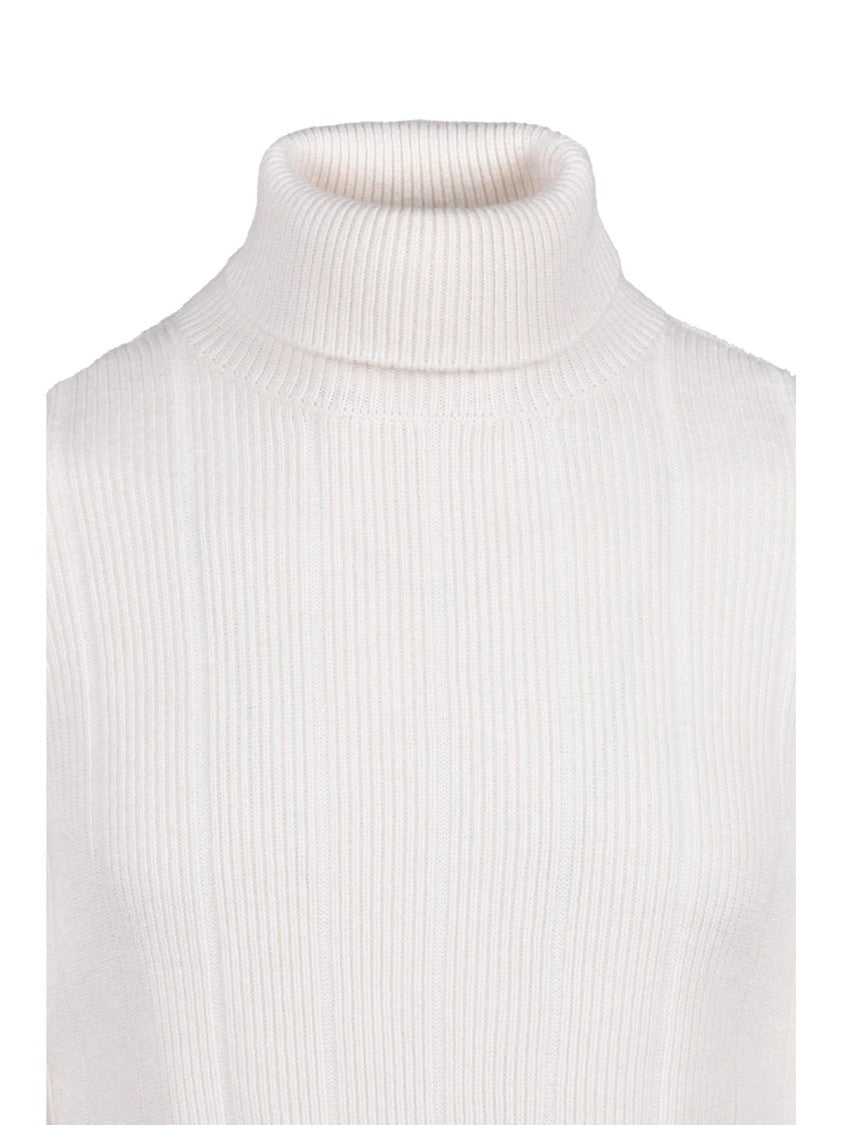 Eleventy Ribbed Turtleneck Sweater In Pure Cashmere
