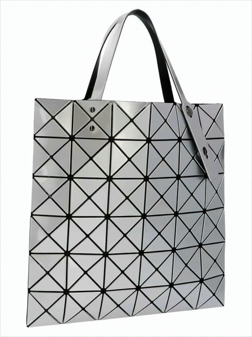 Baobao Geometric Tote Bag With Reflective Finish