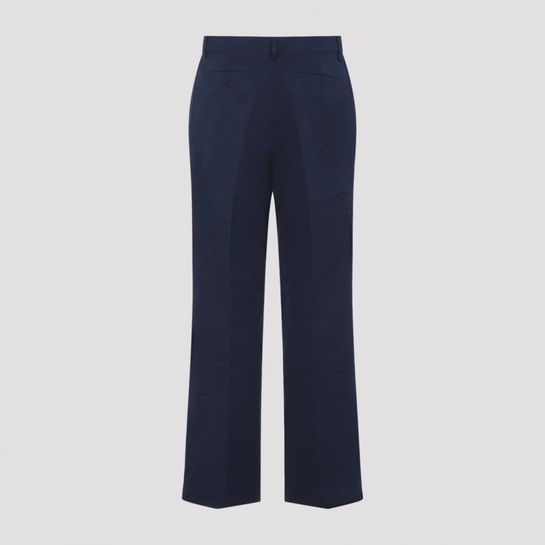 Casablanca Monogram Navy Blue Cotton Pants