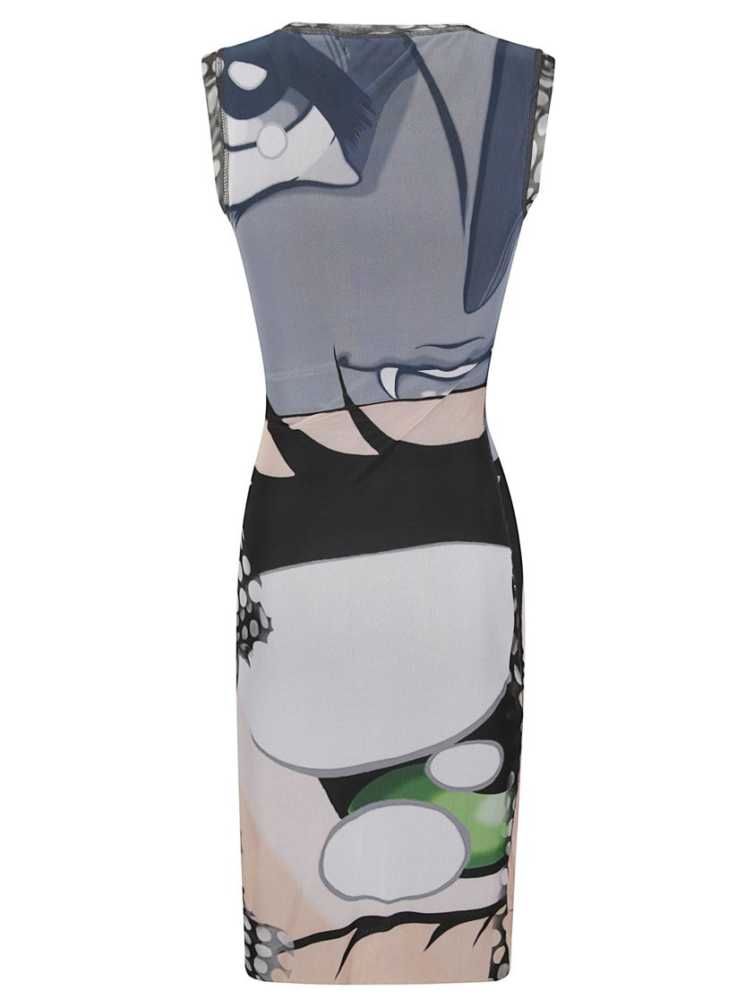 Ottolinger Mesh Pencil Dress