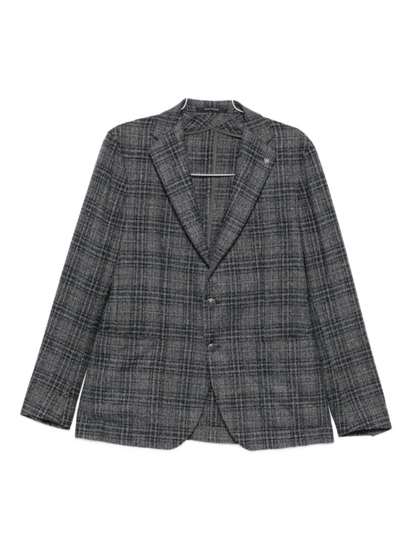 Tagliatore Classic Tailored Men's Jacket With Structured Shoulders