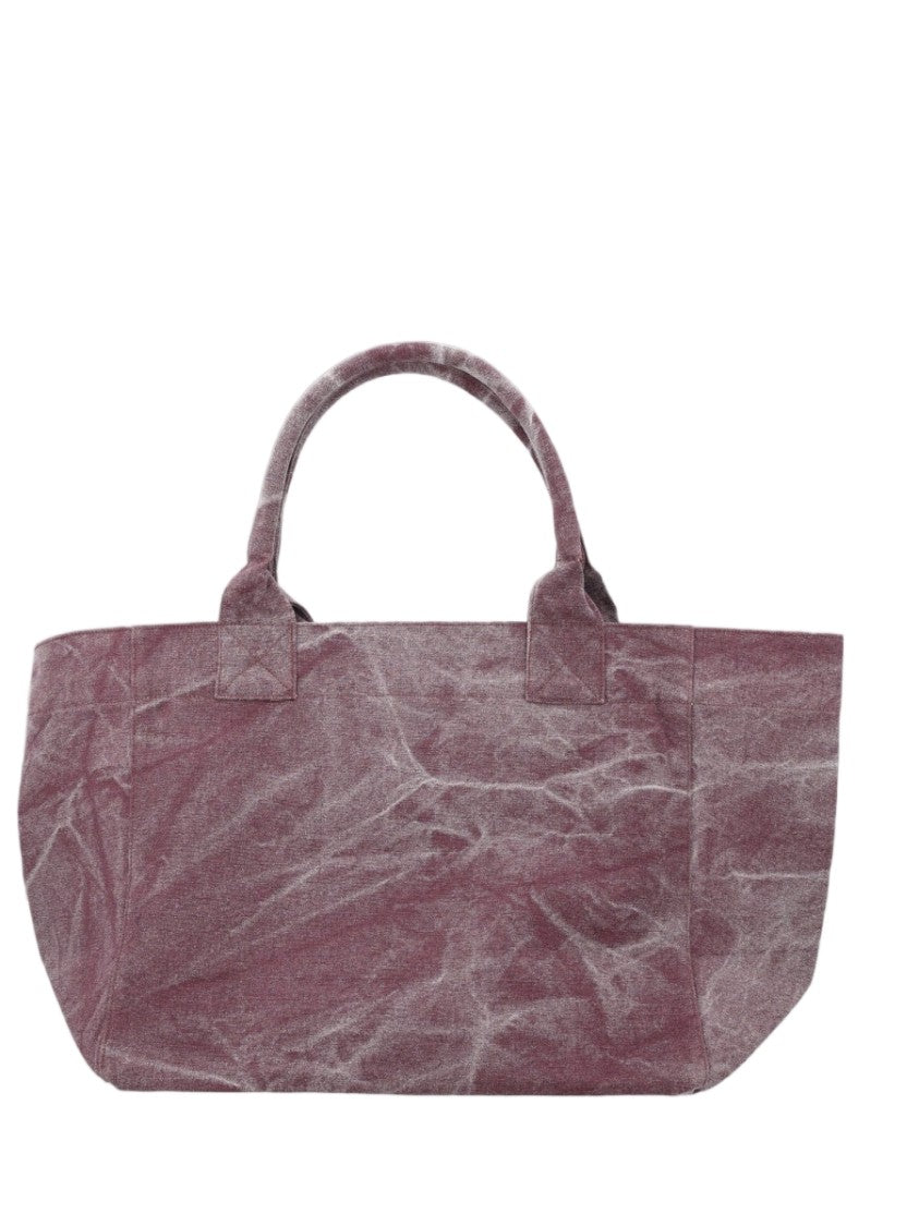 Ganni Recycled Cotton Teddy Bear Graphic Shoulder Bag