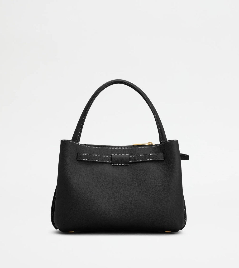Tod's Black Tim Top Handle Mini Bag