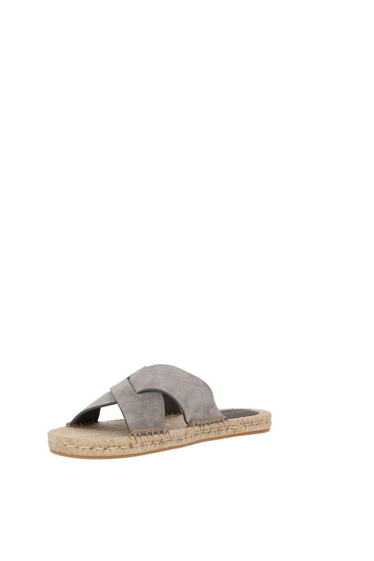 Zegna Suede Leather Smart Casual Sandals