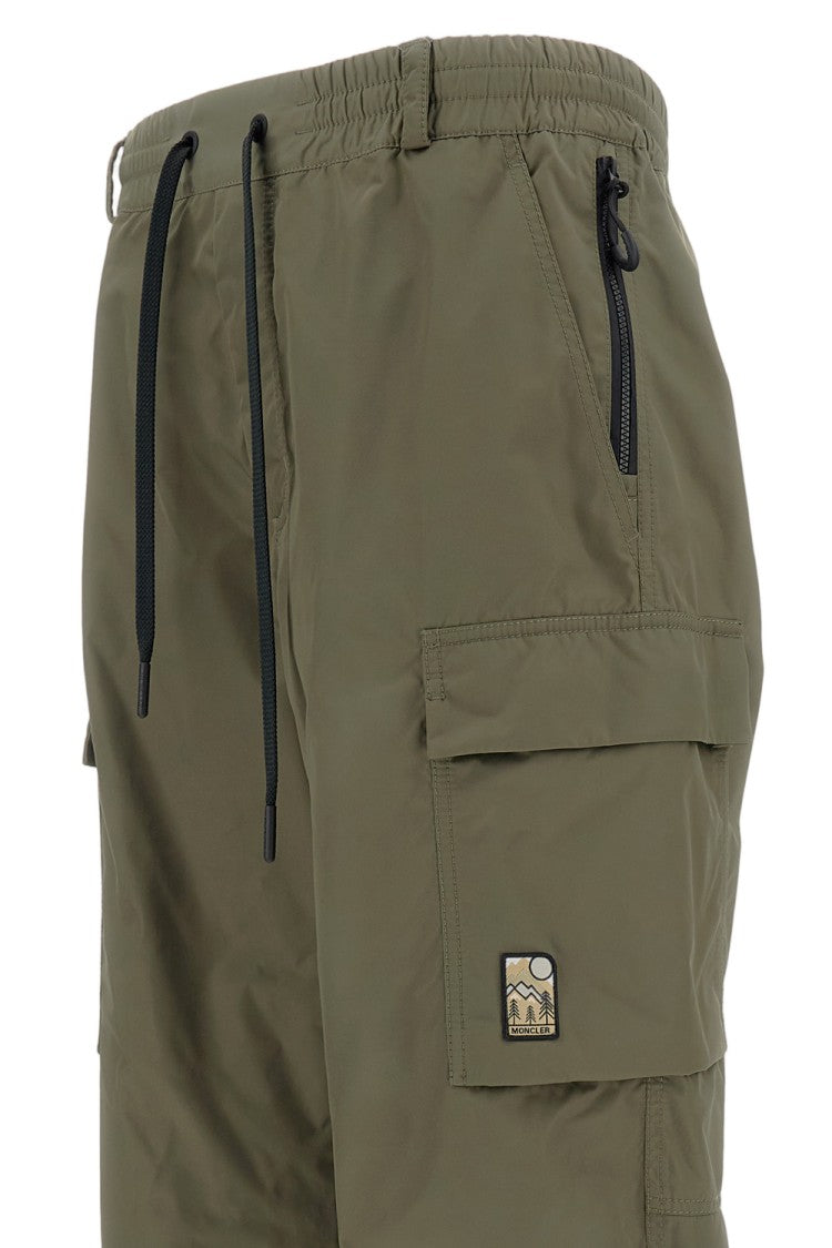 Moncler Grenoble Green Cargo Pants
