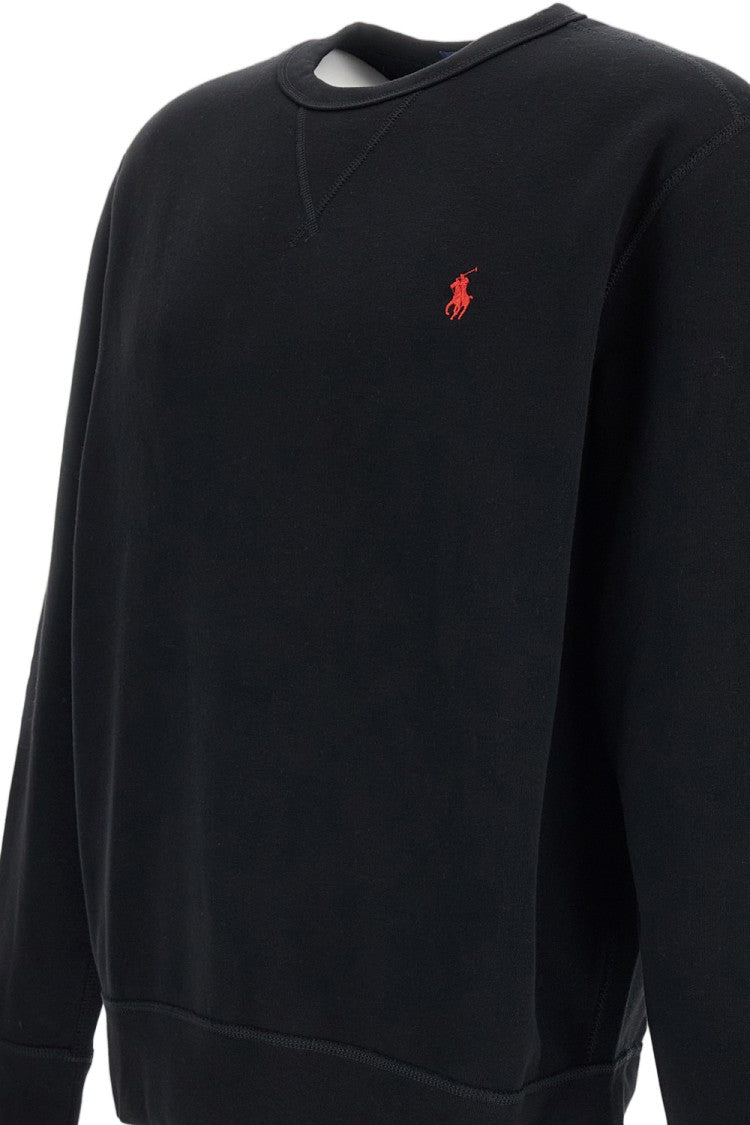 Polo Ralph Lauren Boxy Fit Crew Neck Sweatshirt With Embroidered Logo