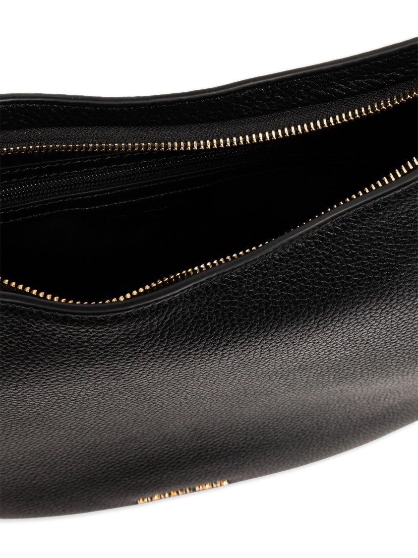 Michael Kors Black Cow Leather Shoulder Bag