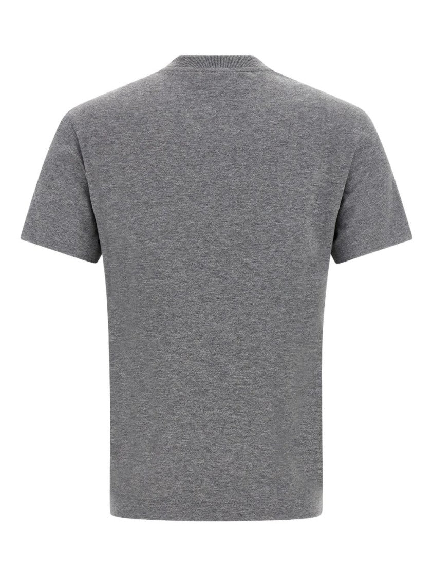 Fendi Graphic Print Cotton T-Shirt With Crew Neckline