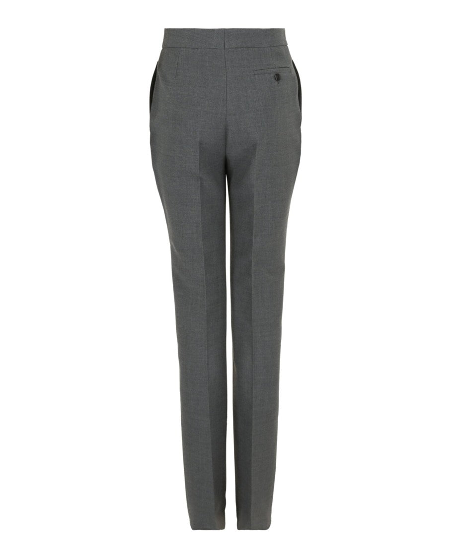 Ferragamo Straight Leg Wool Trousers