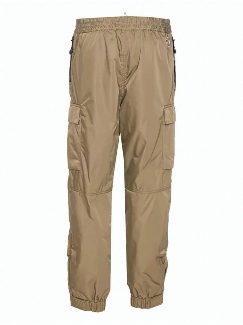 Moncler Utilitarian Straight Pants With Cargo Pockets