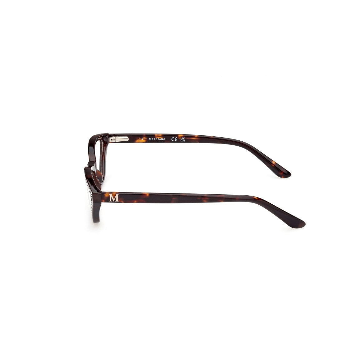 Guess By Marciano Gm50002 54052 Geometric Cat-Eye Sunglasses With Tortoiseshell Finish