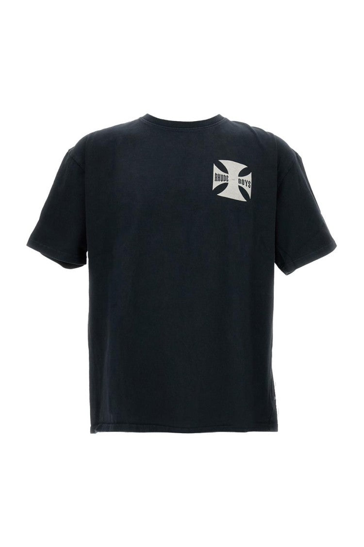 Rhude Oversized Crew Neck Cotton T-Shirt
