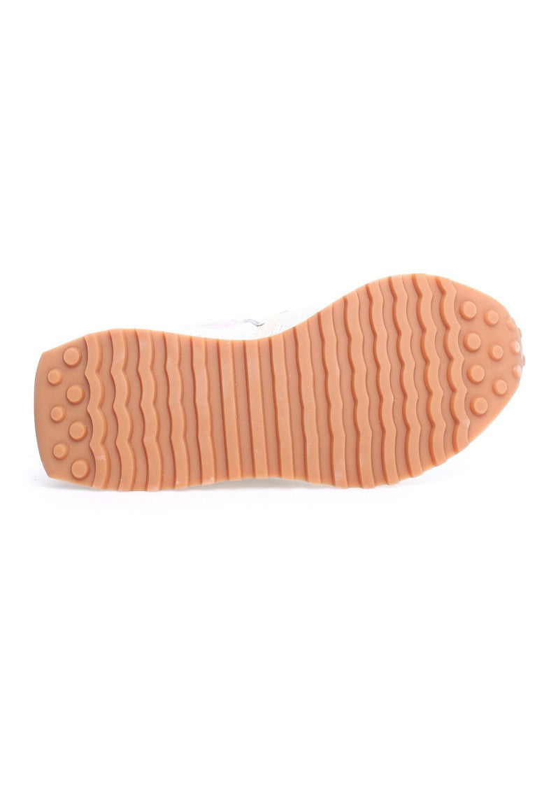 W6yz Suede And Technical Fabric Sneakers Contrasting