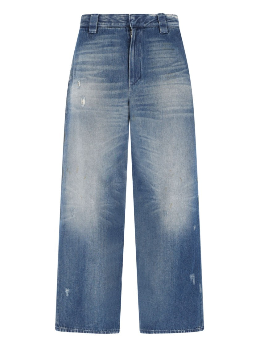 Golden Goose Wide-Legged Jeans – Light Blue