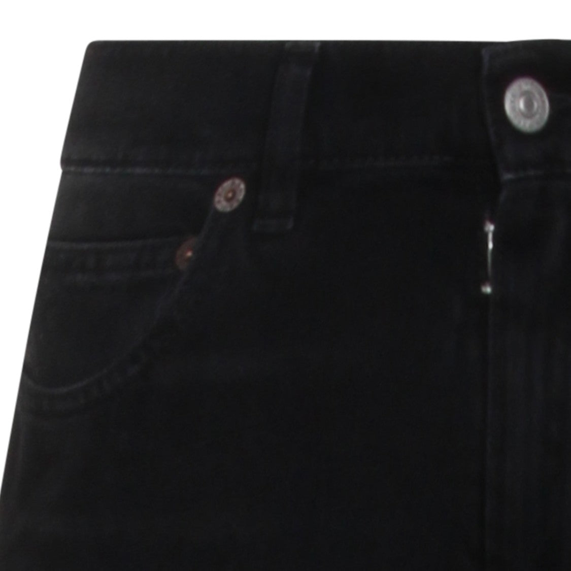 Mm6 By Maison Margiela Straight-Leg Black Jeans