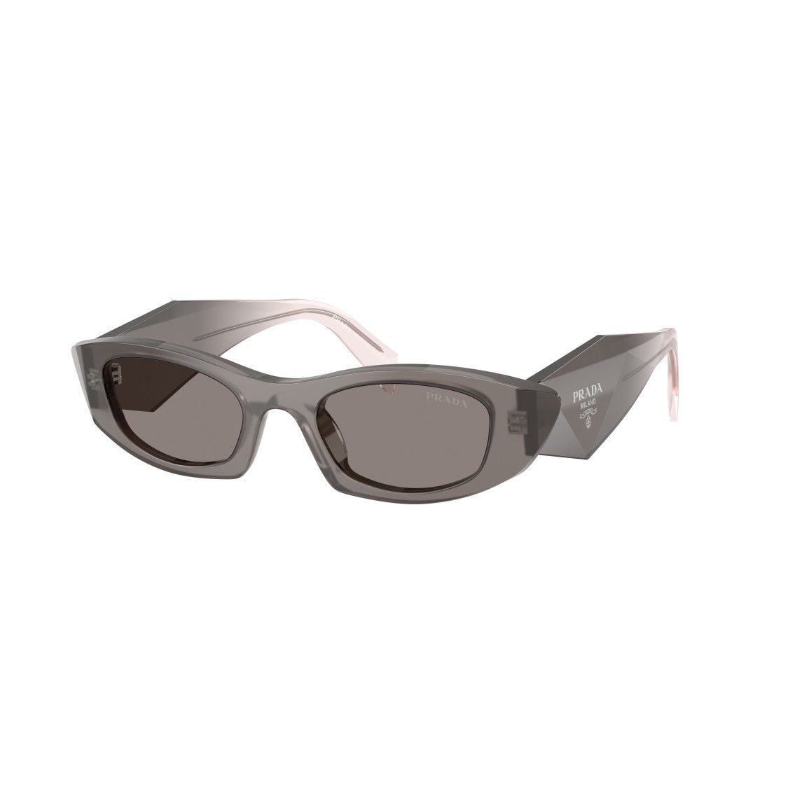 Prada 0Pr B16s Geometric Acetate Sunglasses