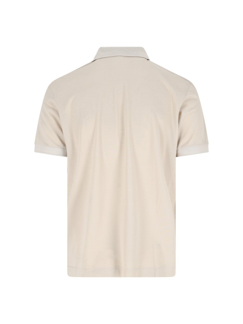 Lacoste Beige Silk Piqué Classic Polo Shirt