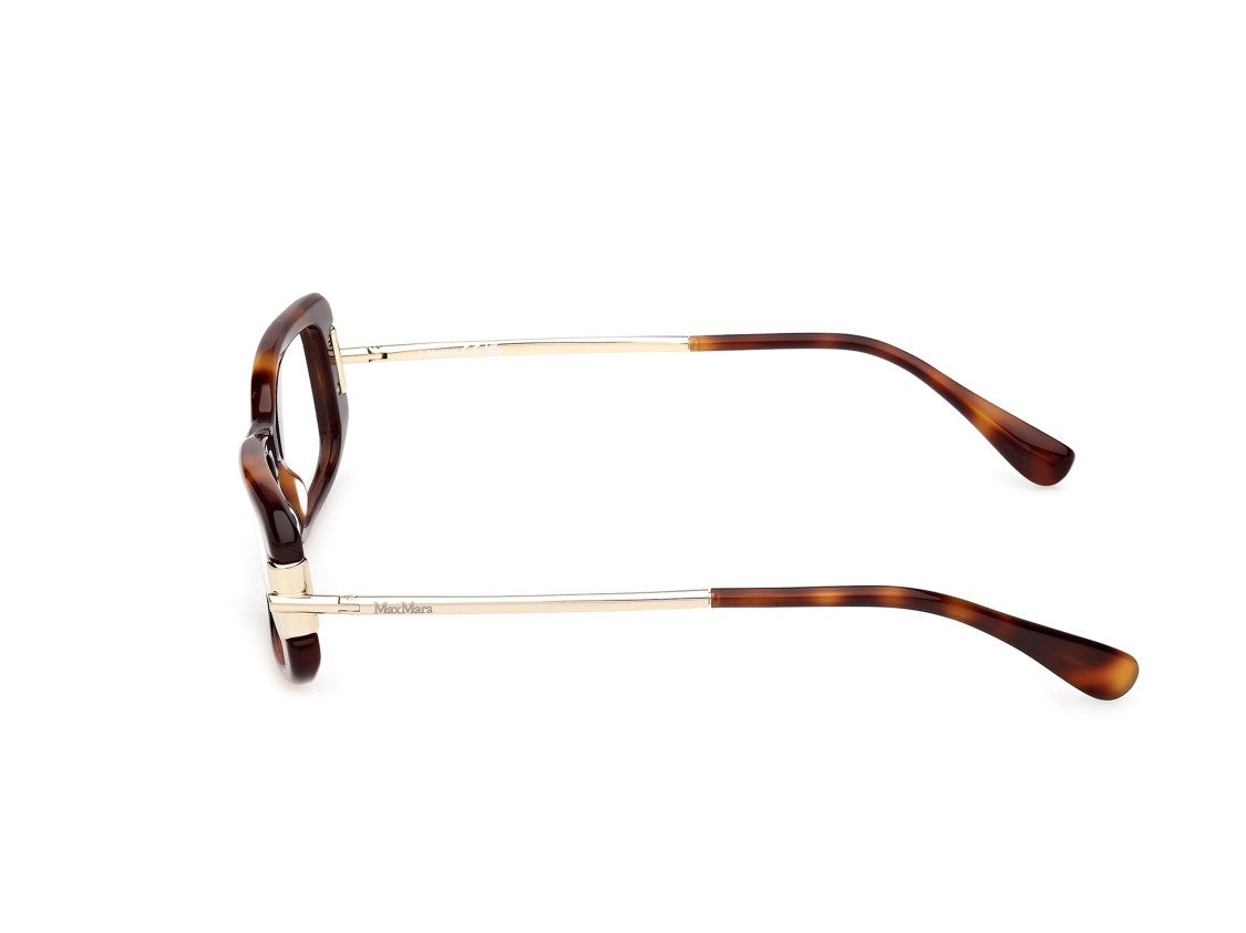 Max Mara Tortoiseshell Mm5224 Rectangular Acetate Sunglasses