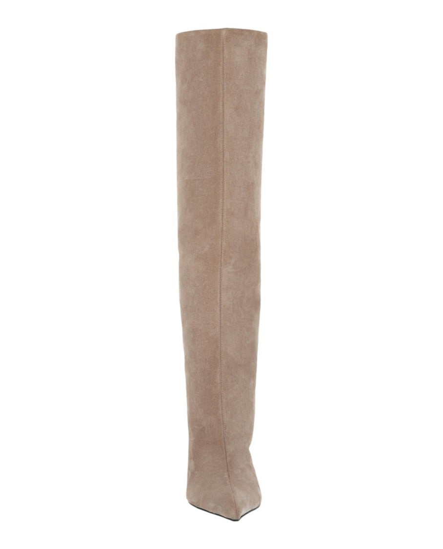 Paris Texas Nina Suede Knee-High Boots