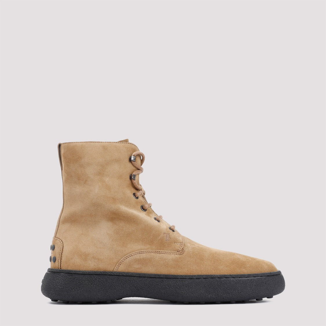 Tod's Winter Gommino Brown Suede Leather Boots