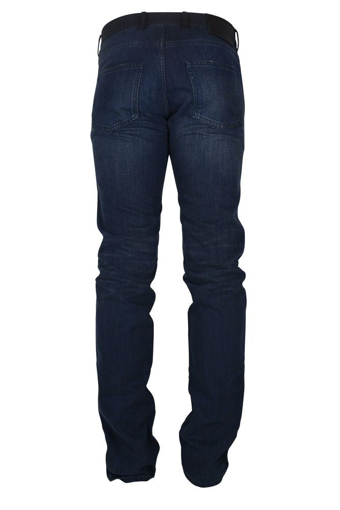 Lanvin Classic Blue Denim Jeans With Subtle Fading