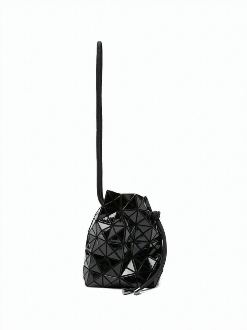 Baobao Geometric Triangular Pattern Bucket Bag